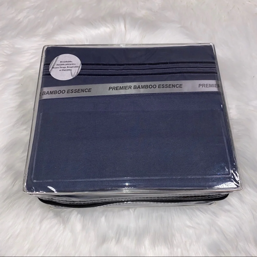 ⭐️SOLD-OUT⭐️Full 4pc Charcoal Bedsheets - Picture 2 of 5
